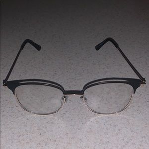 Round blue light eye glasses